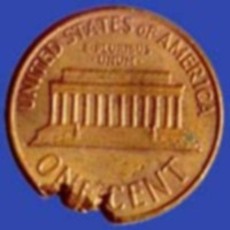 1984-Lincoln-Memorial-Cent---Chewed-Up-Or-Clipped-Planchet?